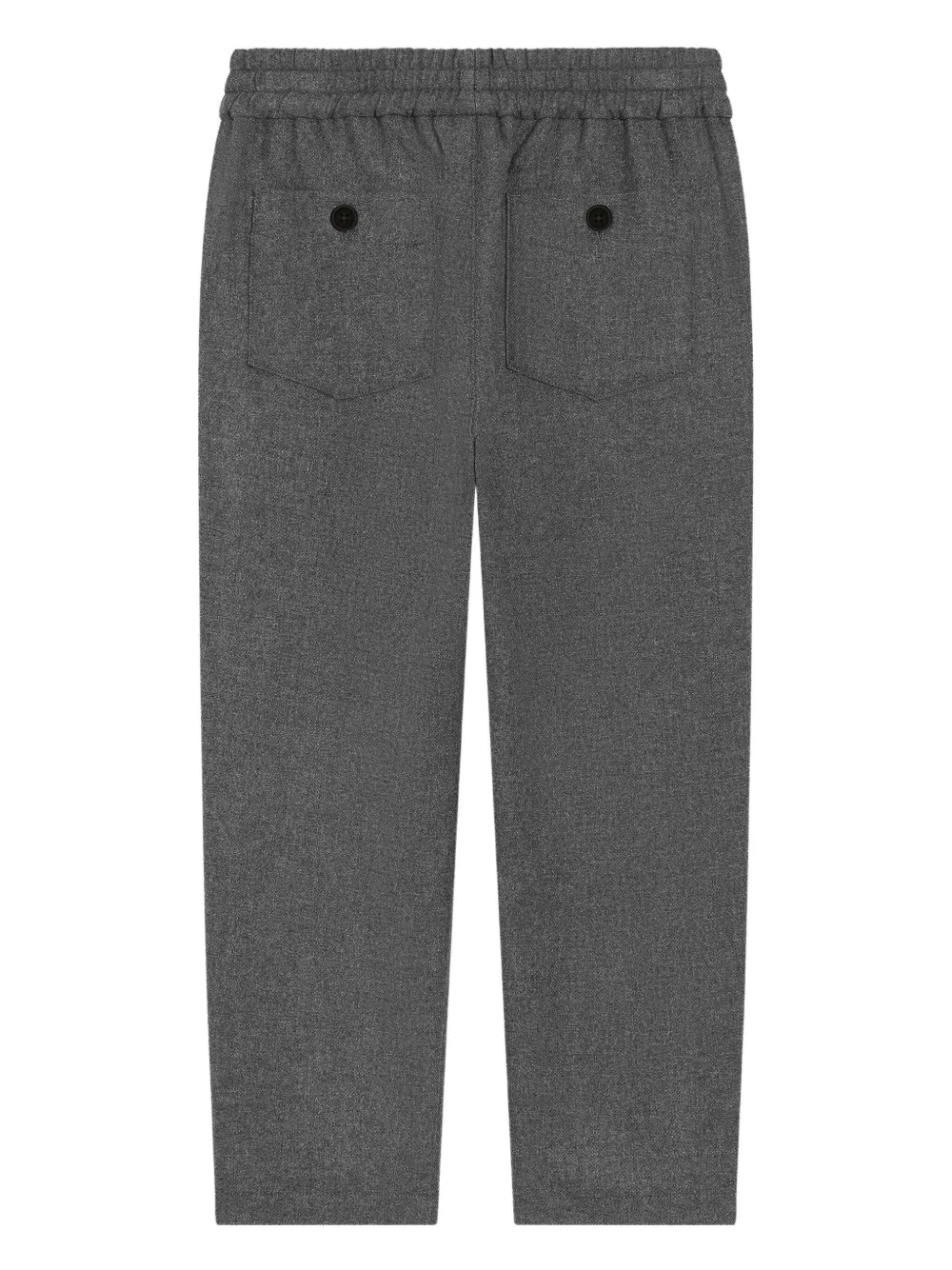 Dolce & Gabbana Kids Broek met elastische taille Grijs