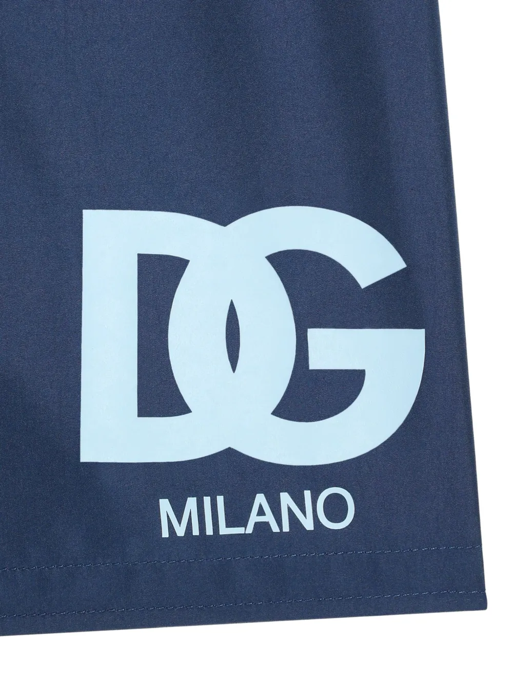Dolce & Gabbana Kids Zwembroek met logoprint Blauw