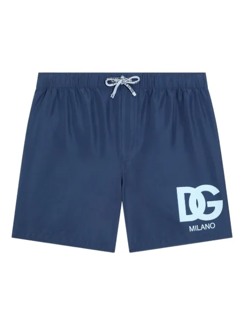 Dolce & Gabbana Kids شورت سباحة بطبعة شعار الماركة