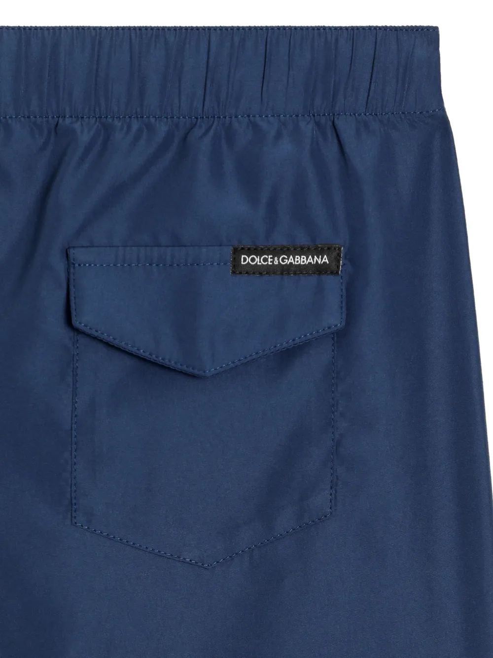 Dolce & Gabbana Kids Zwembroek met logoprint Blauw