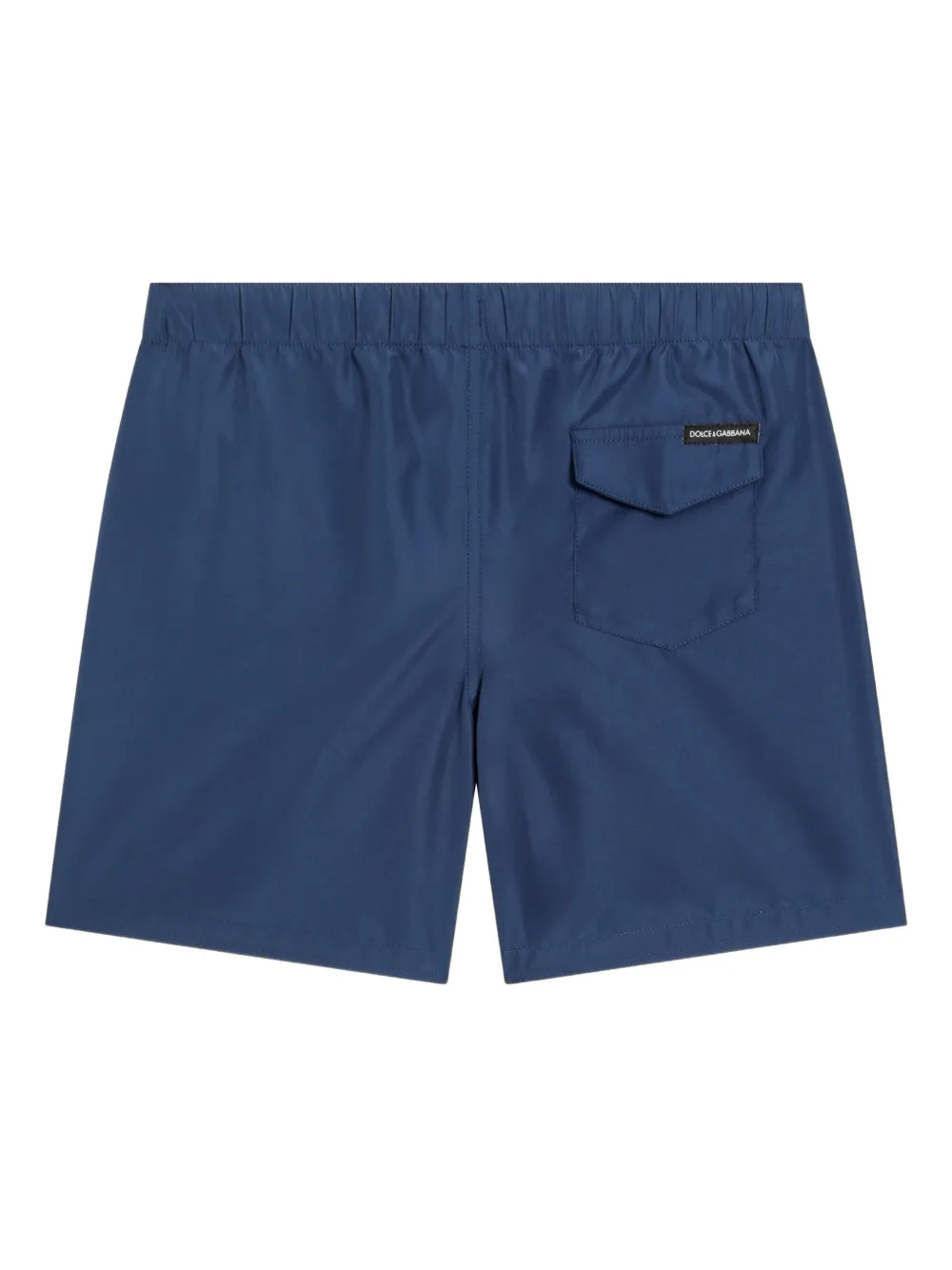 Dolce & Gabbana Kids Zwembroek met logoprint Blauw