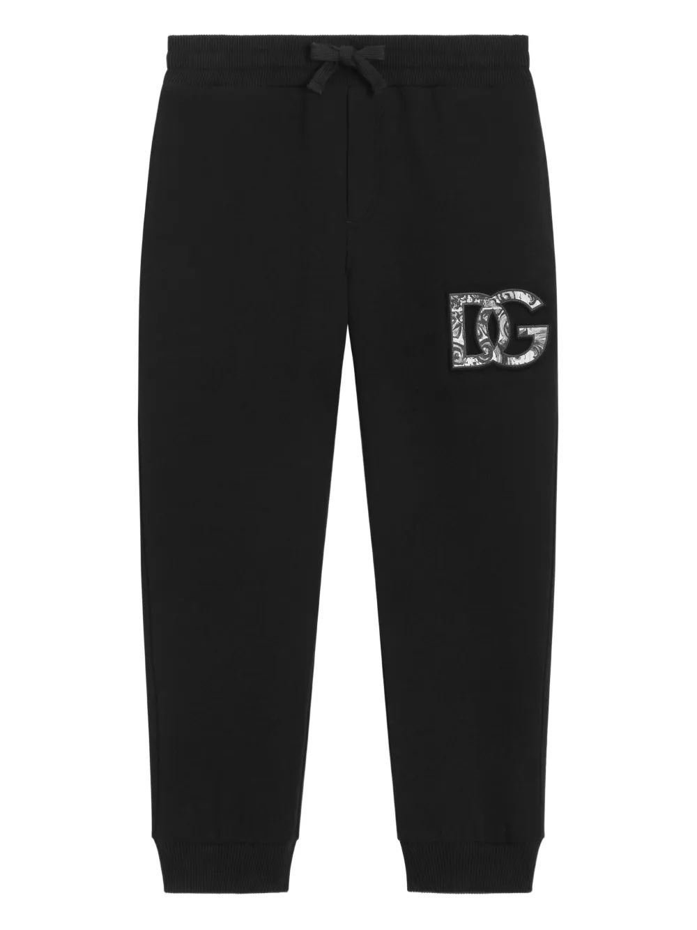 Dolce & Gabbana Kids pants con pretina elástica | negro | Image 1