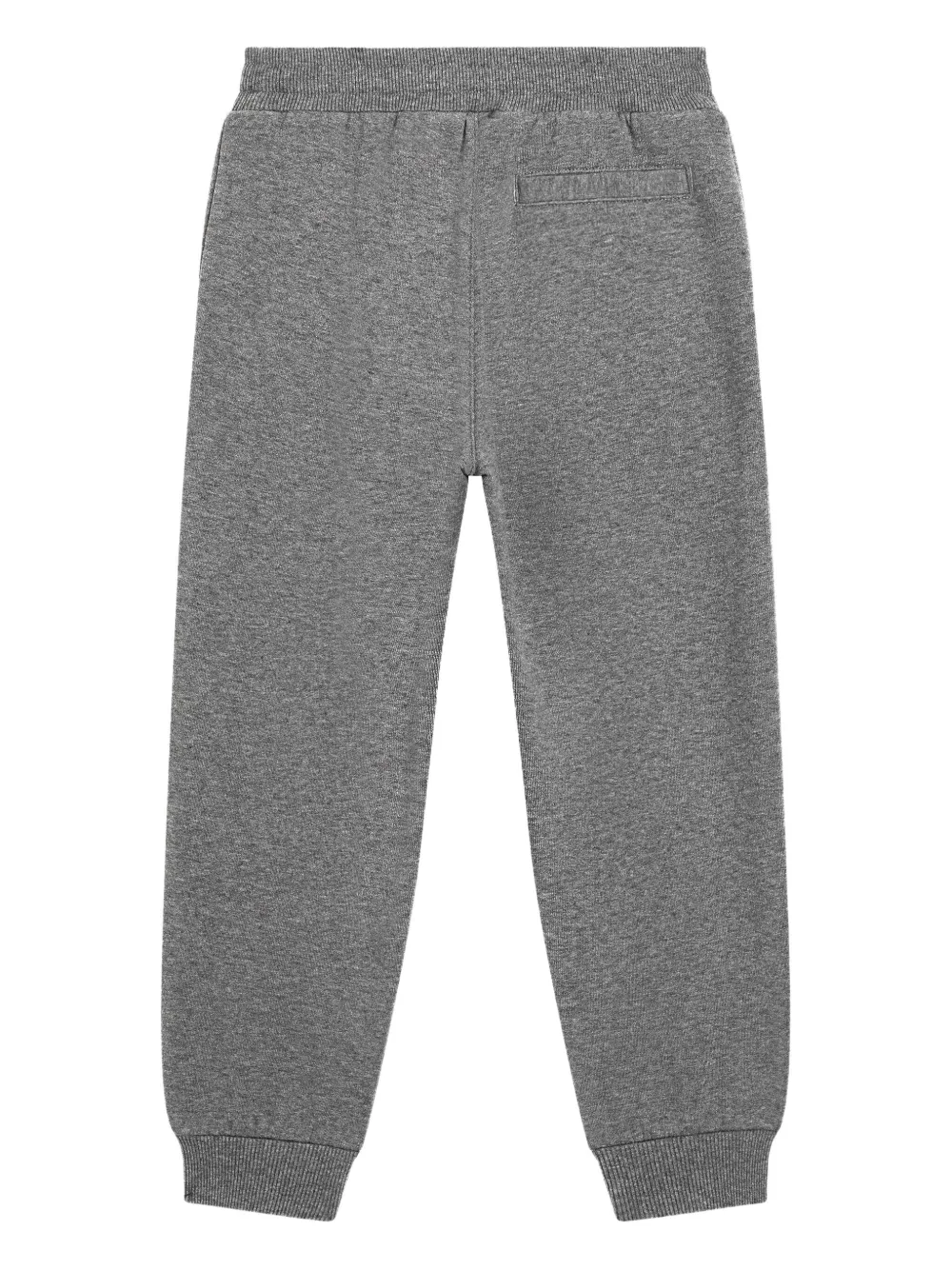 Dolce & Gabbana Kids Broek met geborduurd logo Grijs