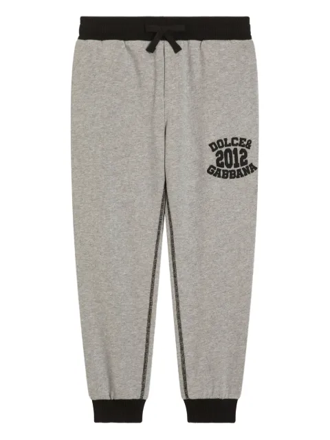 Dolce & Gabbana Kids cotton track pants 