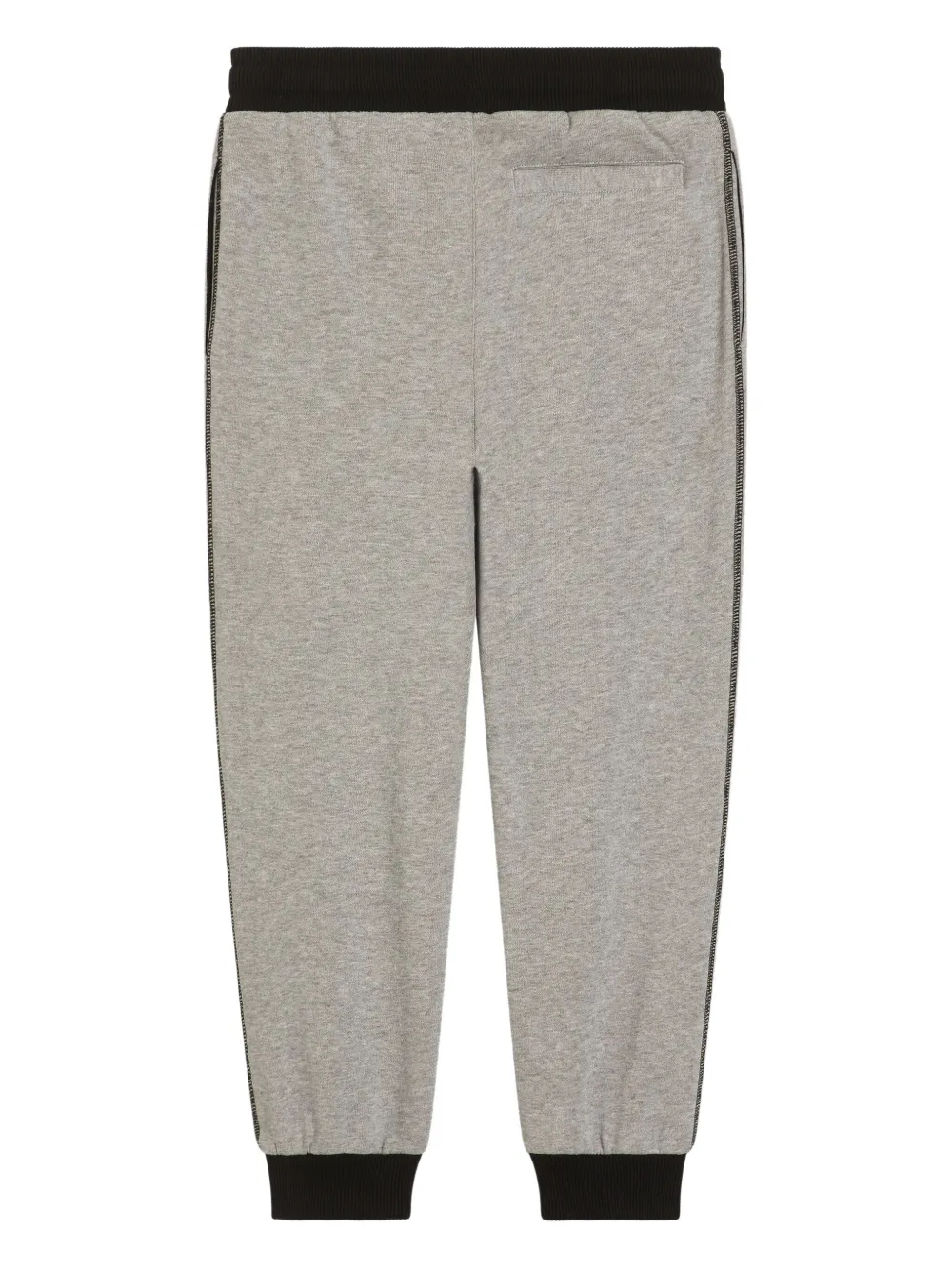 Dolce & Gabbana Kids Katoenen trainingsbroek Grijs