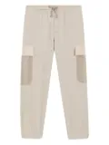 Dolce & Gabbana Kids mesh-pocket drawstring trousers - Neutrals