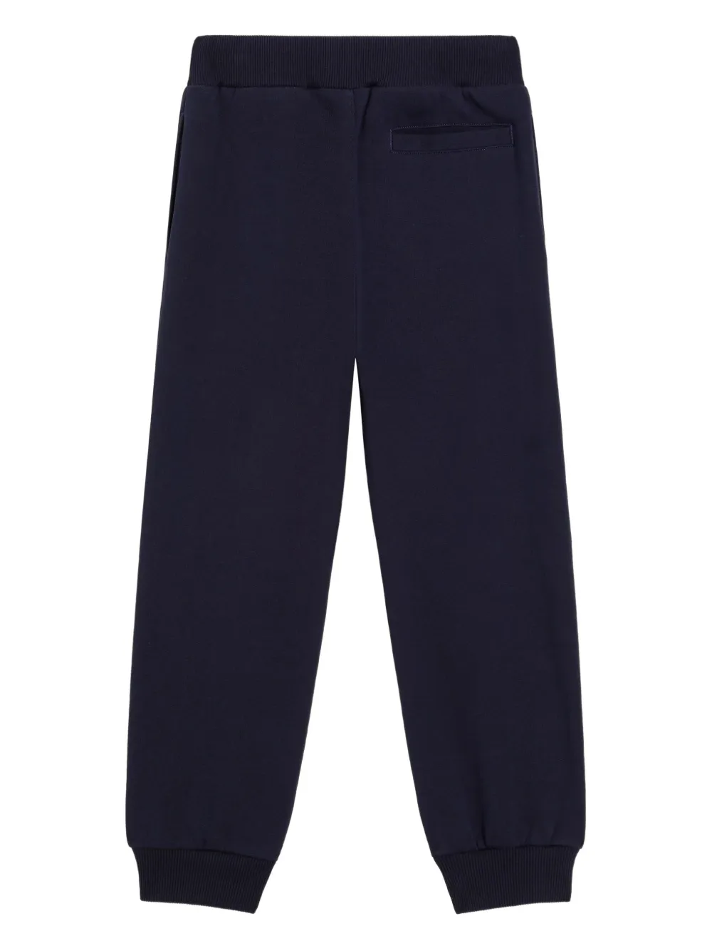 Dolce & Gabbana Kids Katoenen trainingsbroek Blauw