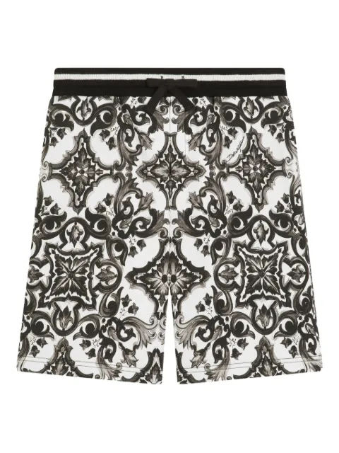 Dolce & Gabbana Kids Majolica-print shorts
