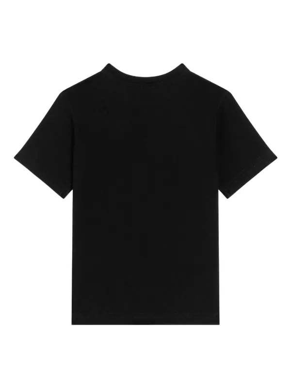 Dolce & Gabbana Kids コットン Tシャツ | ブラック | FARFETCH JP