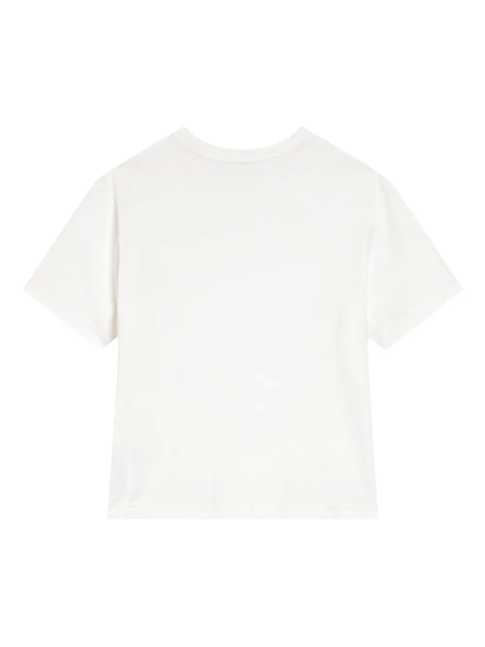 Dolce & Gabbana Kids T-shirt met geborduurd logo Wit