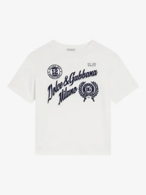 Dolce & Gabbana Kids T-Shirt mit Logo-Print