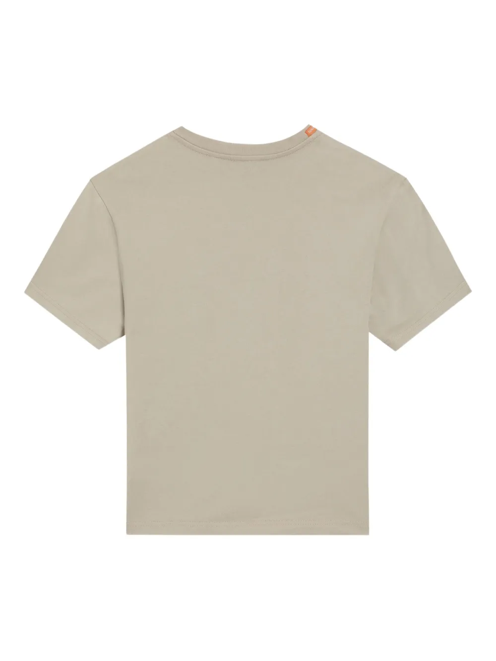 Dolce & Gabbana Kids T-shirt met kompas logo Beige