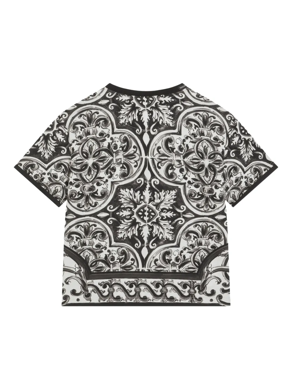 Dolce & Gabbana Kids Majolica-print T-shirt | Boys T-Shirts | Image 2