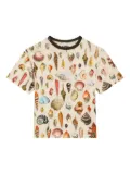 Dolce & Gabbana Kids shell-print T-shirt - Neutrals
