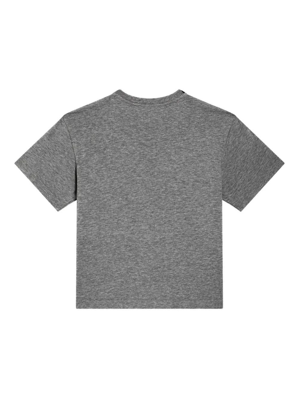 Dolce & Gabbana Kids T-shirt met logo-reliëf Grijs