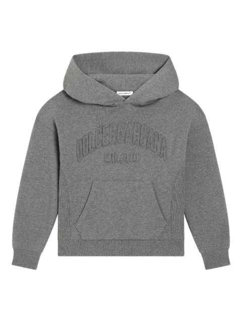 Dolce & Gabbana Kids embroidered-logo hoodie