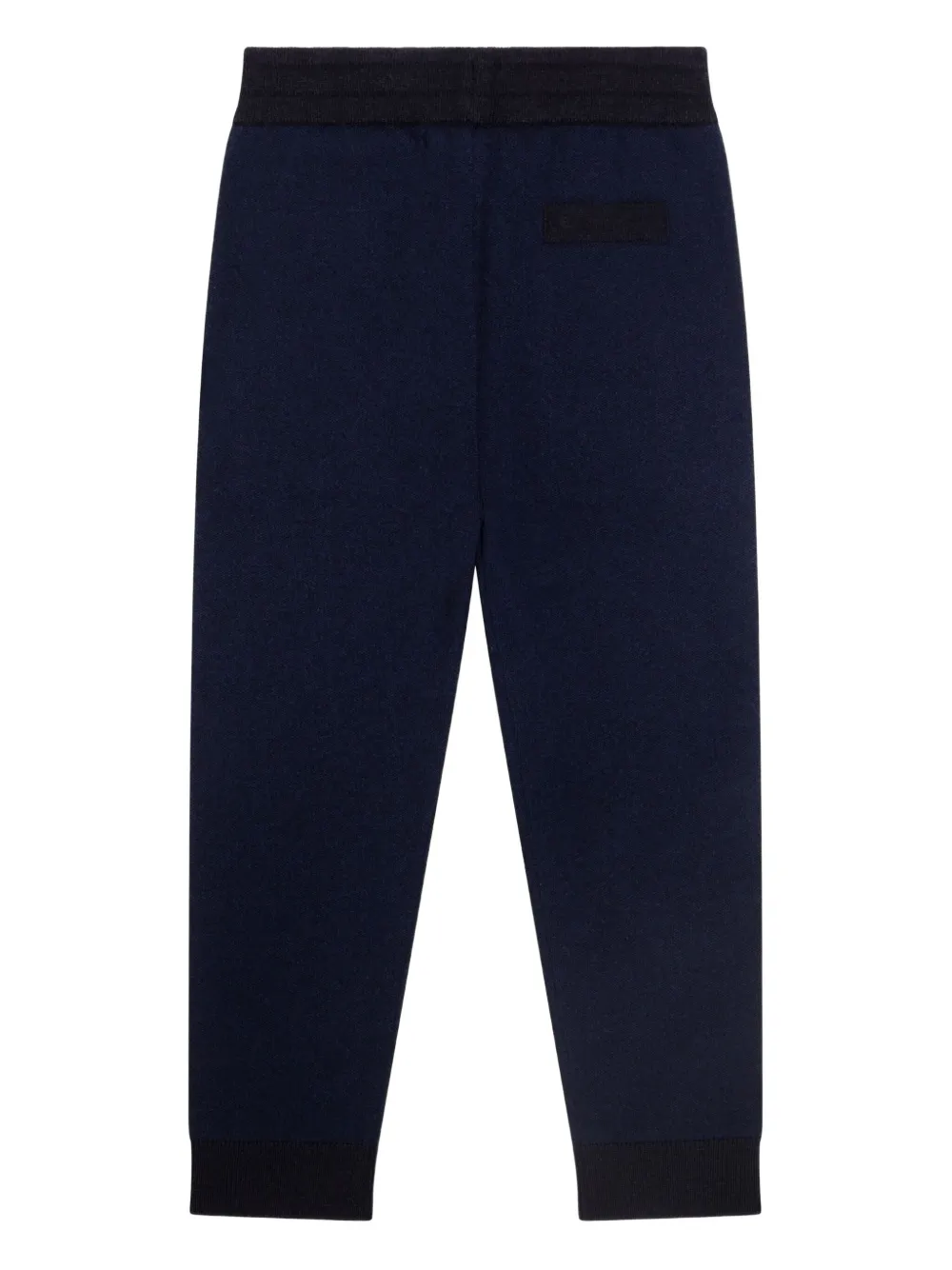 Dolce & Gabbana Wool And Cashmere Fleece Trousers In Blue