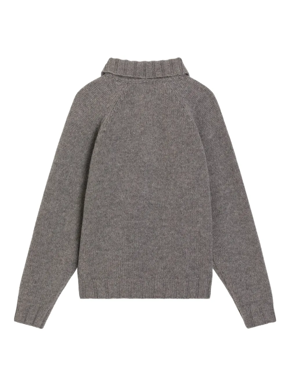 Dolce & Gabbana Kids Trui met logoplakkaat en polokraag Grijs