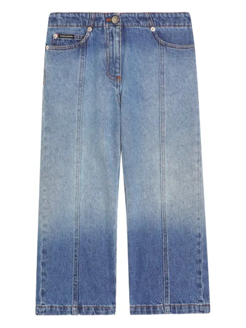 Dolce & Gabbana Kids cotton jeans