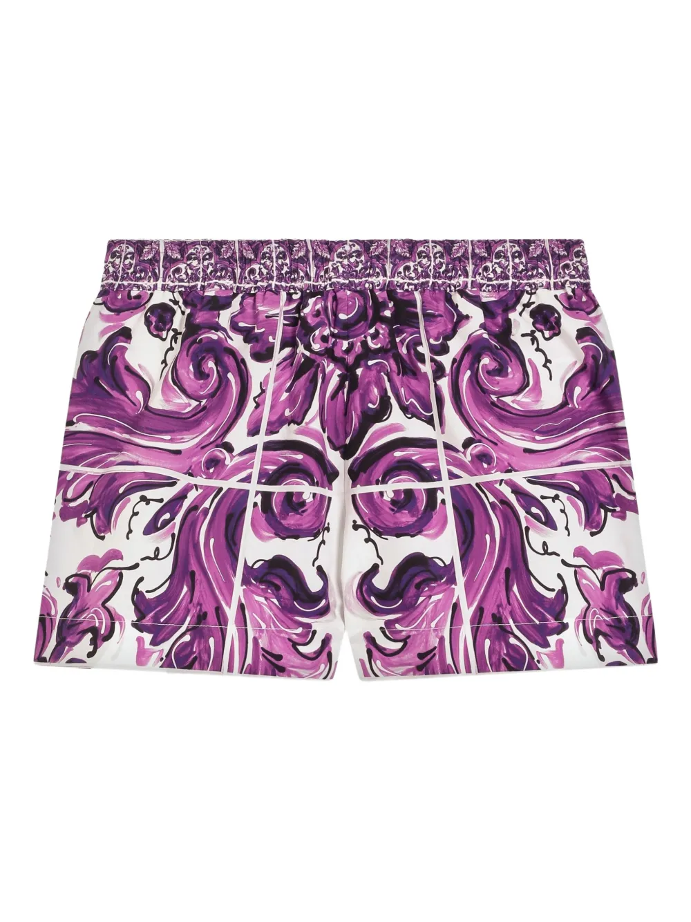 Dolce & Gabbana Kids Majolica-print shorts | Boys Casual Shorts | Image 2