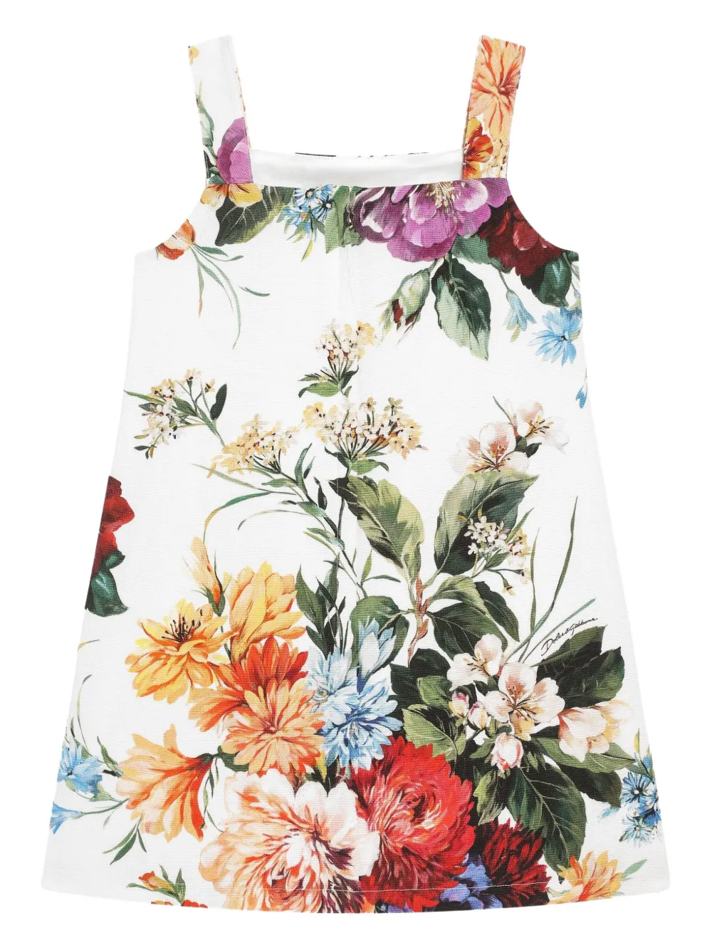 Dolce & Gabbana Kids floral-print sleeveless dress | Girls Casual Dresses | Image 2