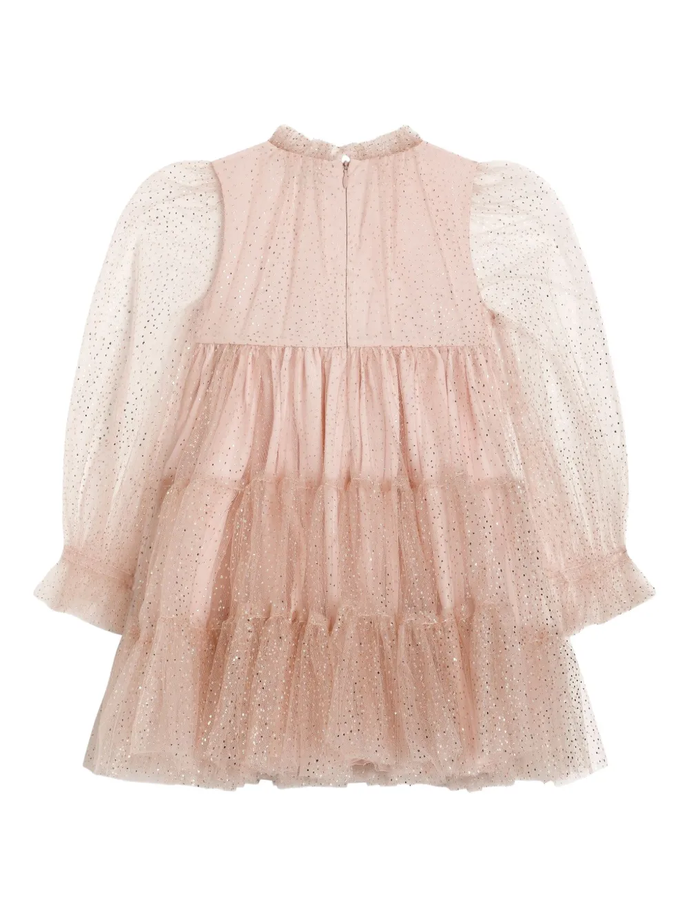 Dolce & Gabbana Kids Tulen jurk Roze