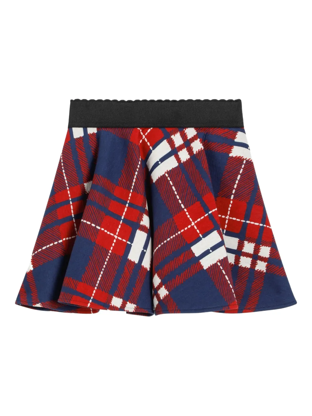 Dolce & Gabbana Kids Rok met tartan ruit Rood
