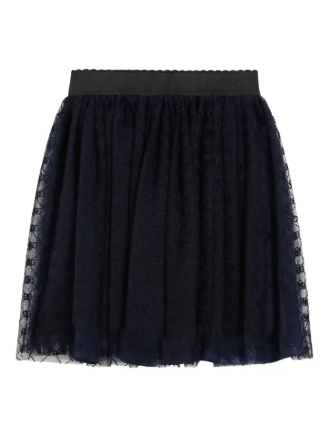 Dolce & Gabbana Kids Gonna con decorazione