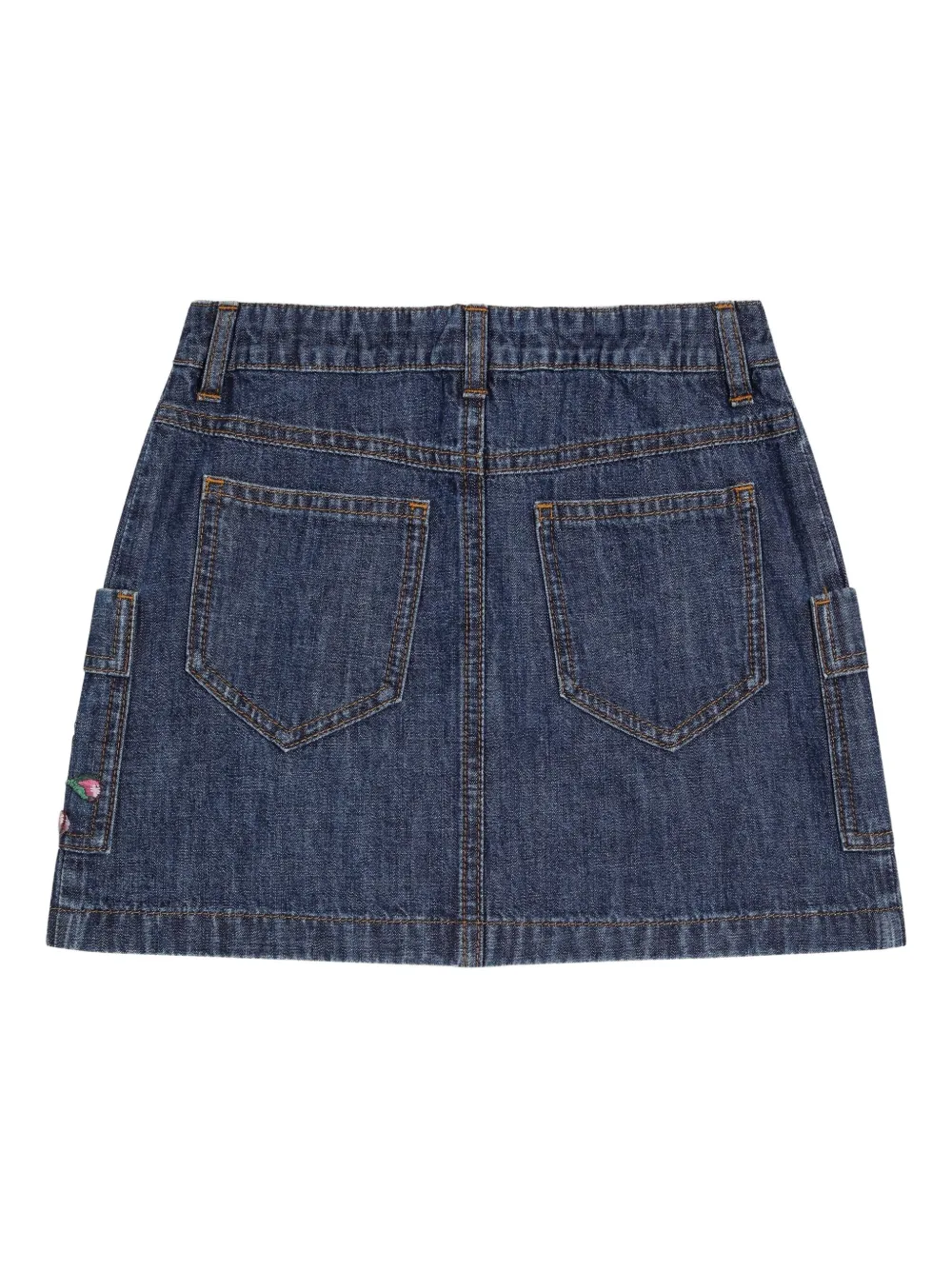 Dolce & Gabbana Kids embroidered-pocket denim skirt | Denim Skirts | Image 2