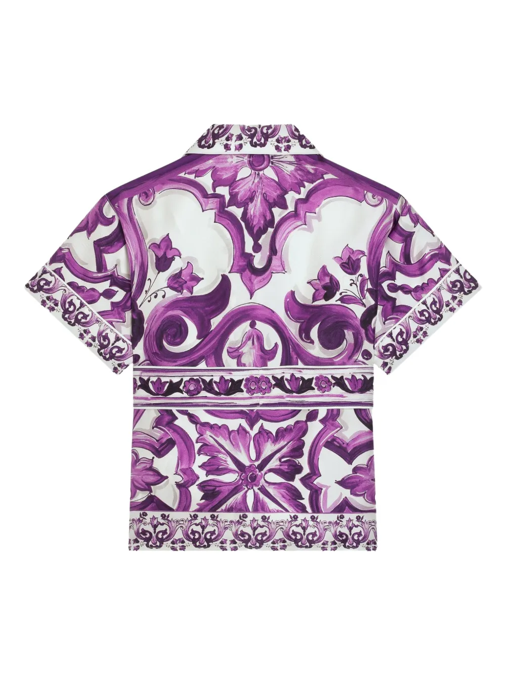 Dolce & Gabbana Kids Shirt met print Wit