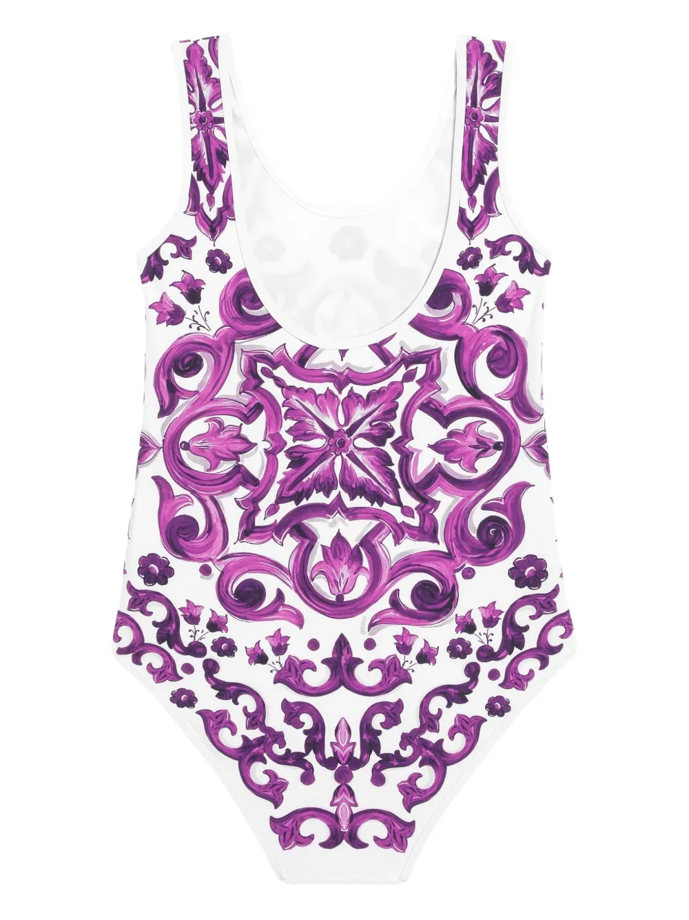 Dolce & Gabbana Kids Majolica-print swimsuit | Swimsuits | Image 2