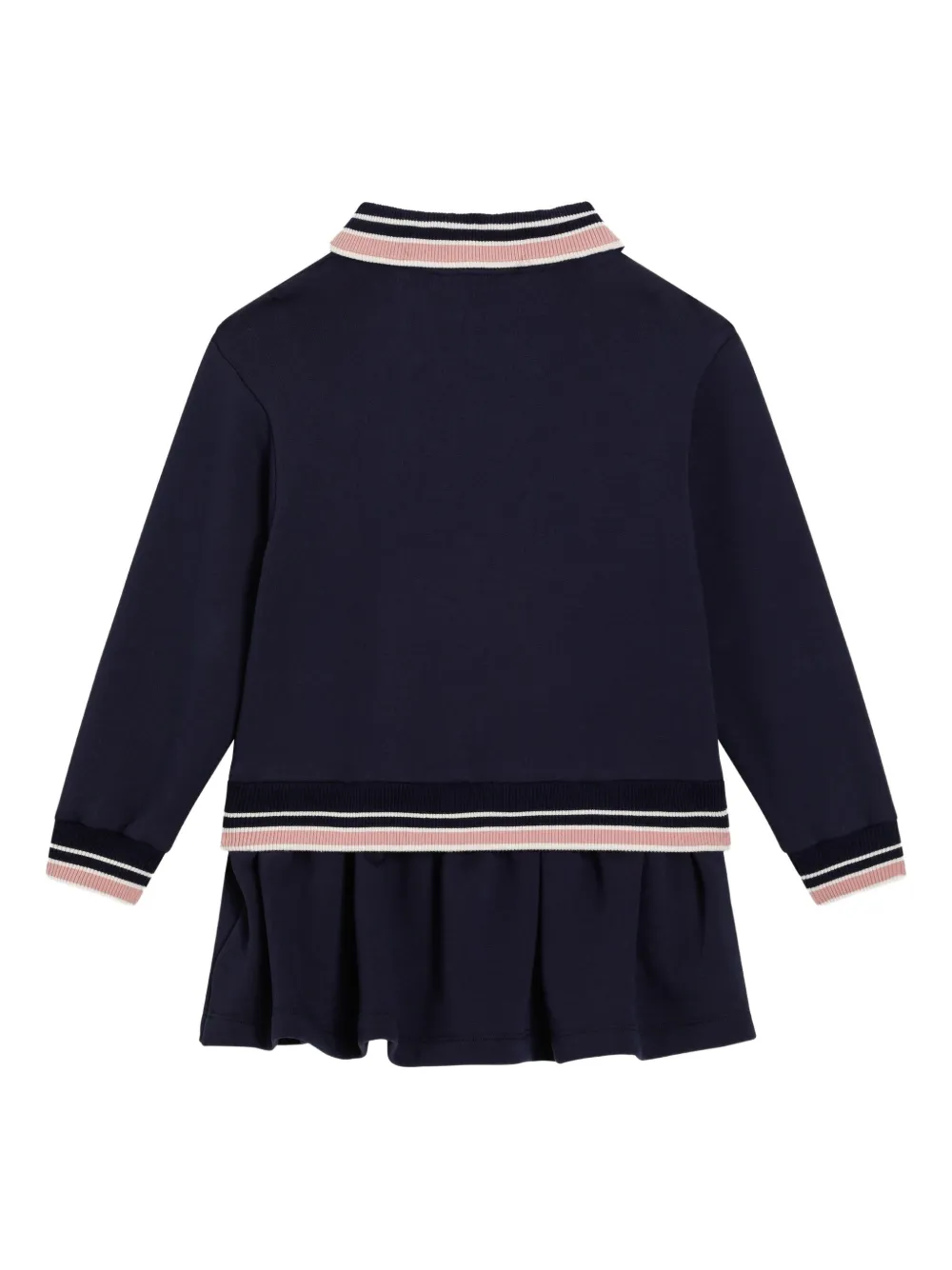 Dolce & Gabbana Kids Flared polojurk Blauw