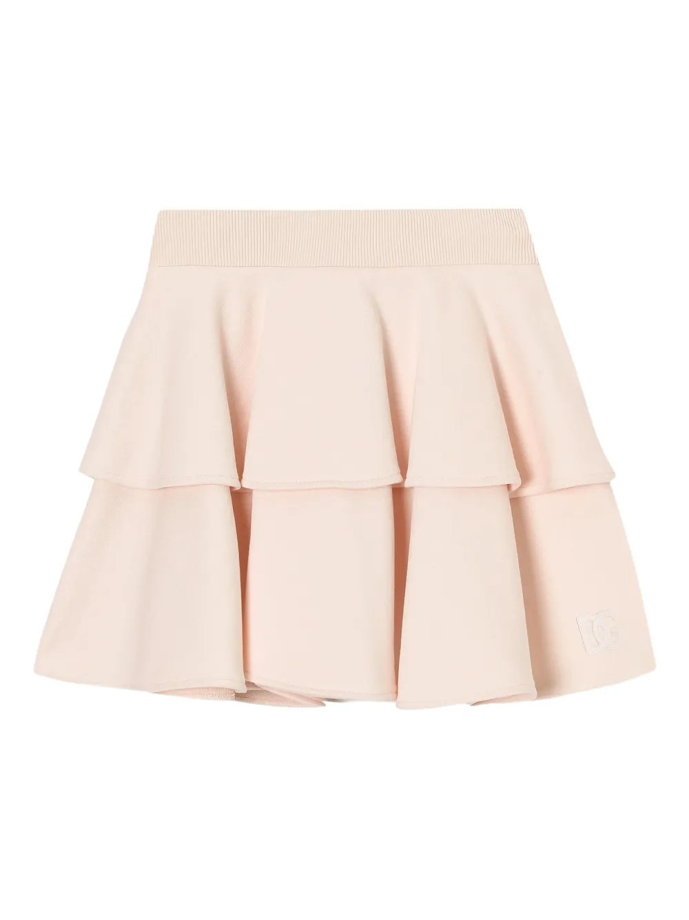 Dolce & Gabbana Kids Rok met ruches Roze