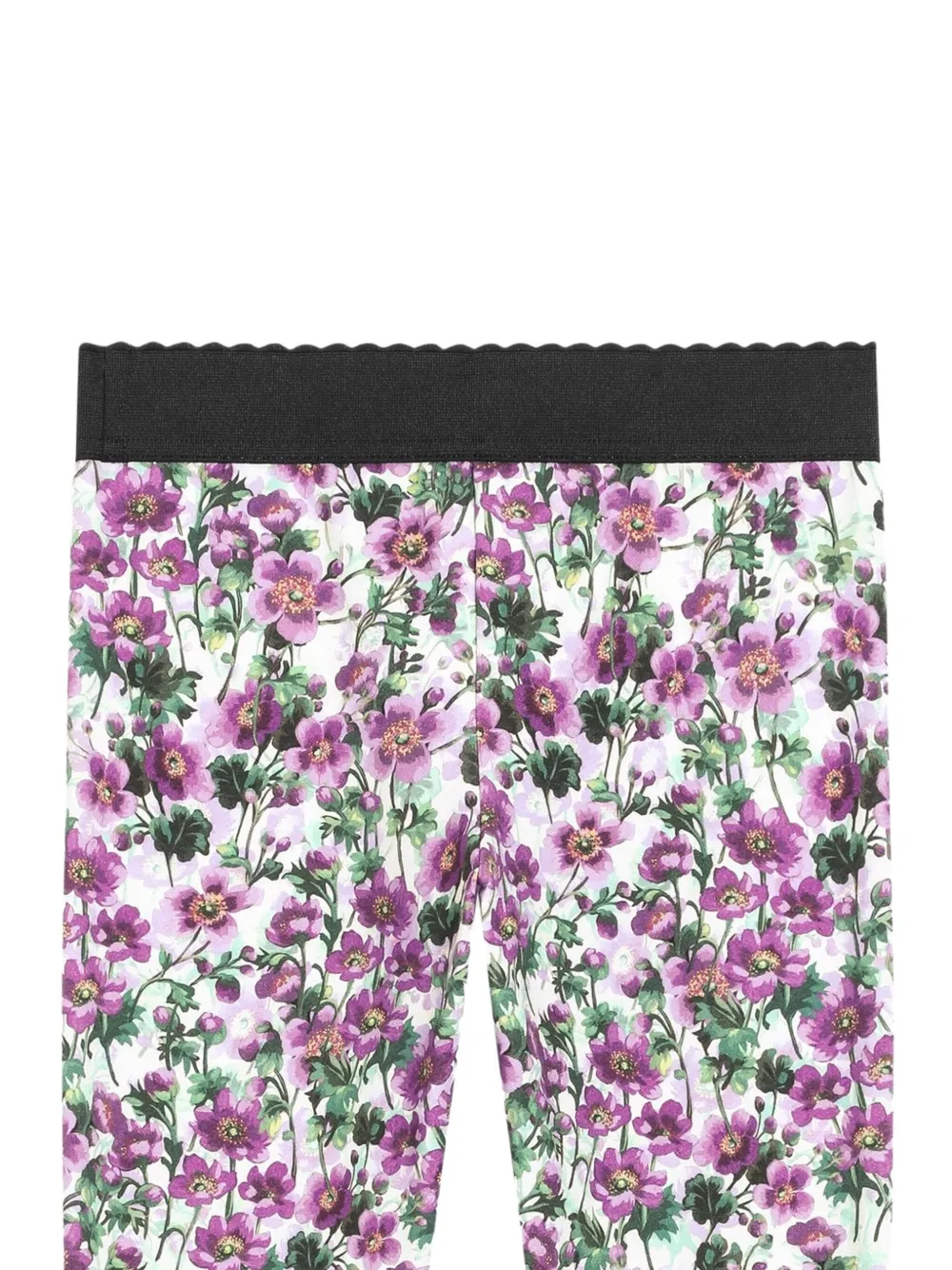 Dolce & Gabbana Kids Legging met elastische taille Wit