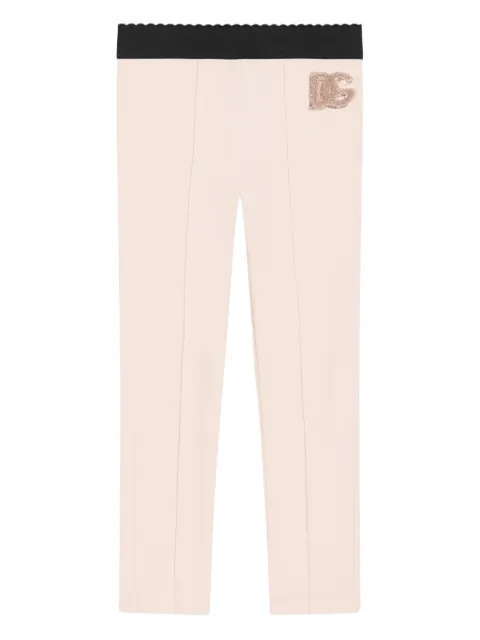 Dolce & Gabbana Kids elasticated-waistband leggings