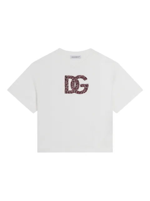 Dolce & Gabbana Kids logo-embellished T-shirt
