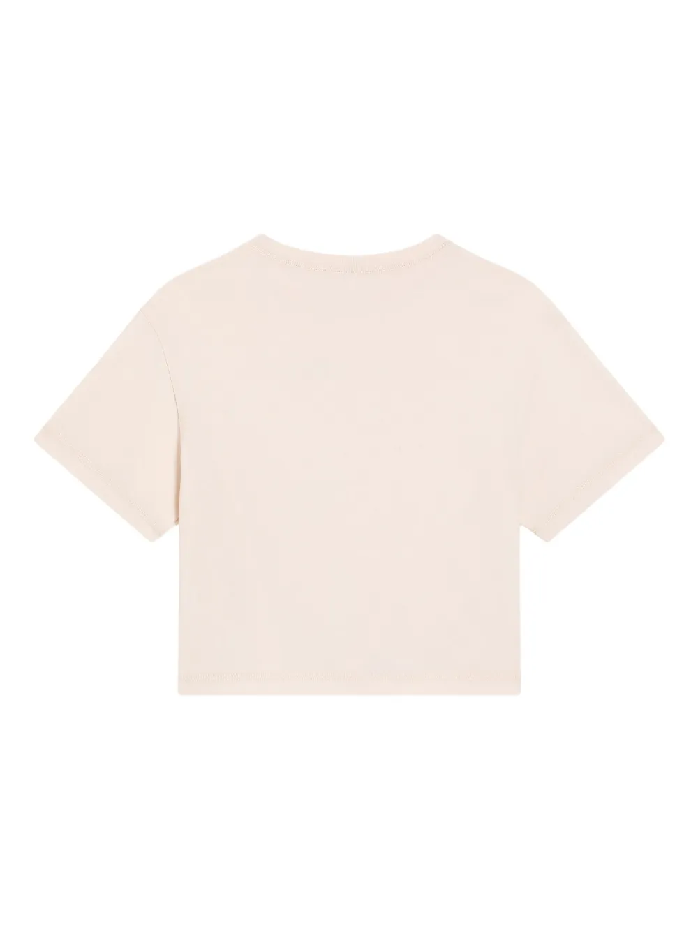 Dolce & Gabbana Kids embossed-logo cropped top | Girls T-Shirts | Image 2