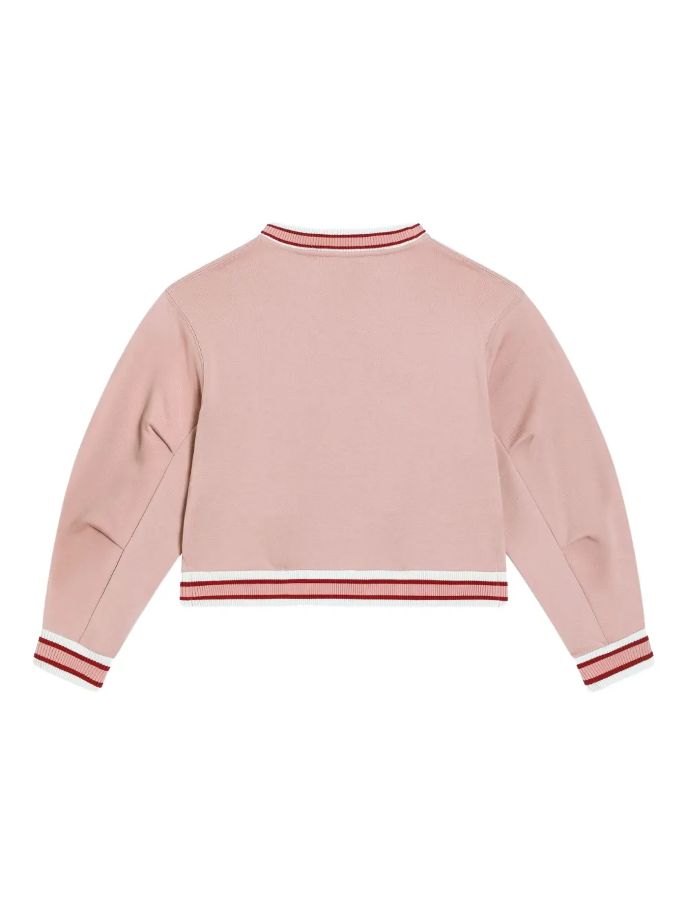 Dolce & Gabbana Kids Sweater met geborduurd logo Roze