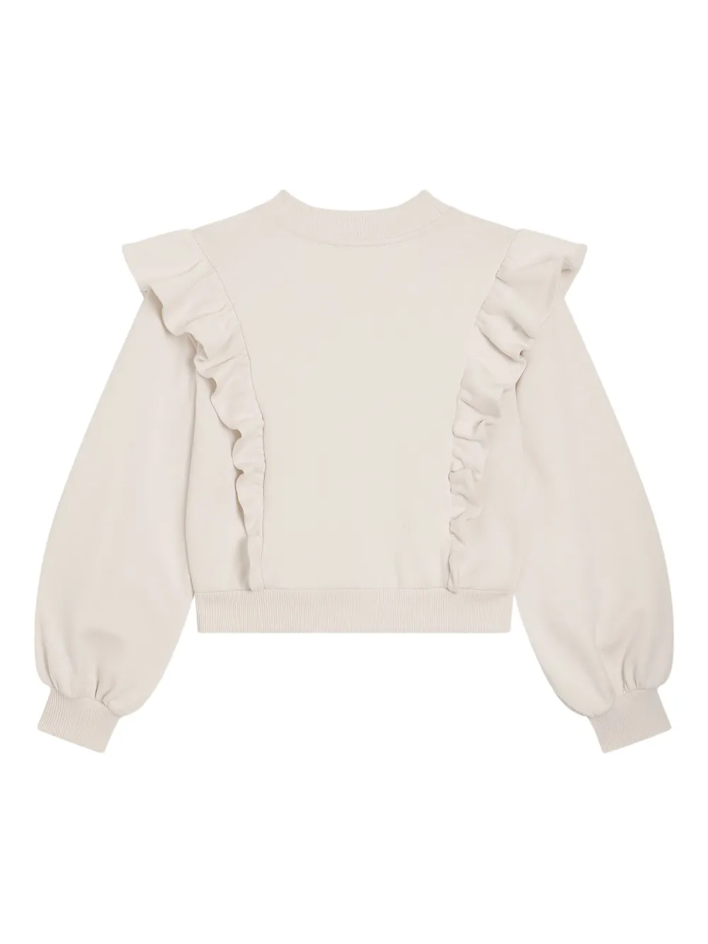 Dolce & Gabbana Kids Sweater met ruches Roze