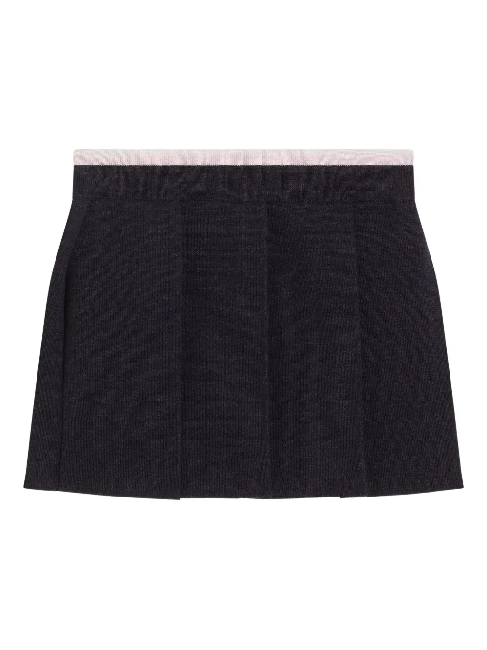 Dolce & Gabbana Kids Mini-plooirok Blauw
