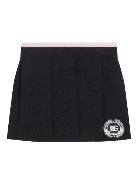 Dolce & Gabbana Kids Minigonna plissé