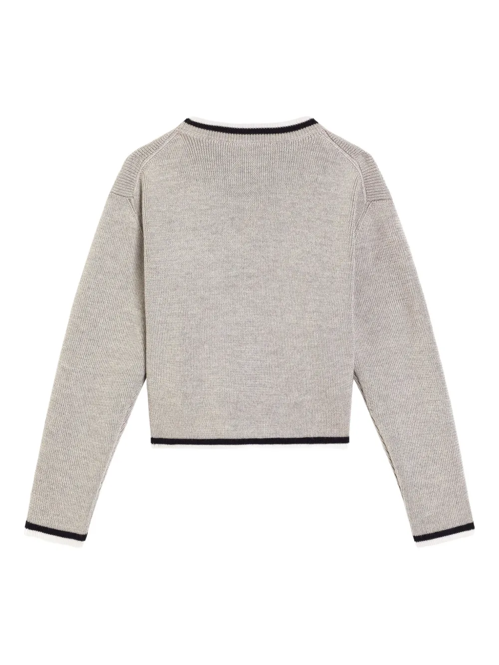 Dolce & Gabbana Kids Trui met logopatch Beige