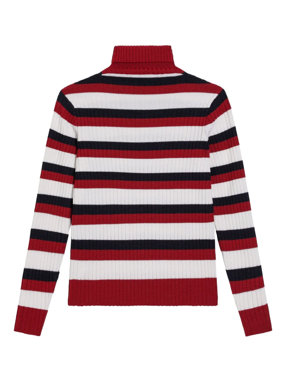 Dolce & Gabbana Kids Gestreepte top met col Rood