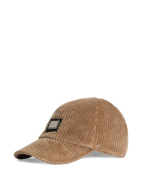 Dolce & Gabbana Kids logo-plaque baseball cap