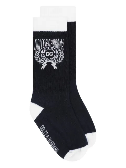 Dolce & Gabbana Kids Calzini con logo