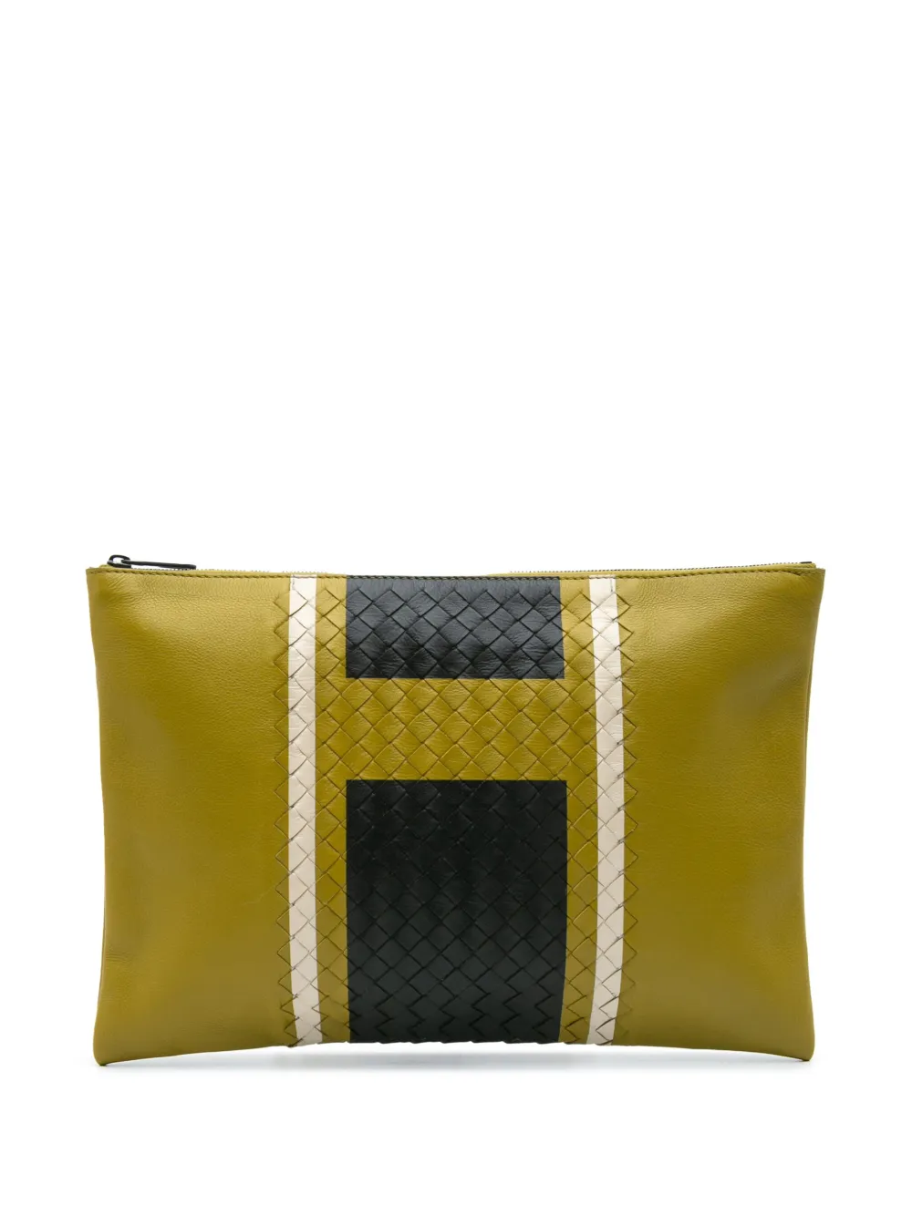 2012-2024 Leather Intrecciato clutch bag