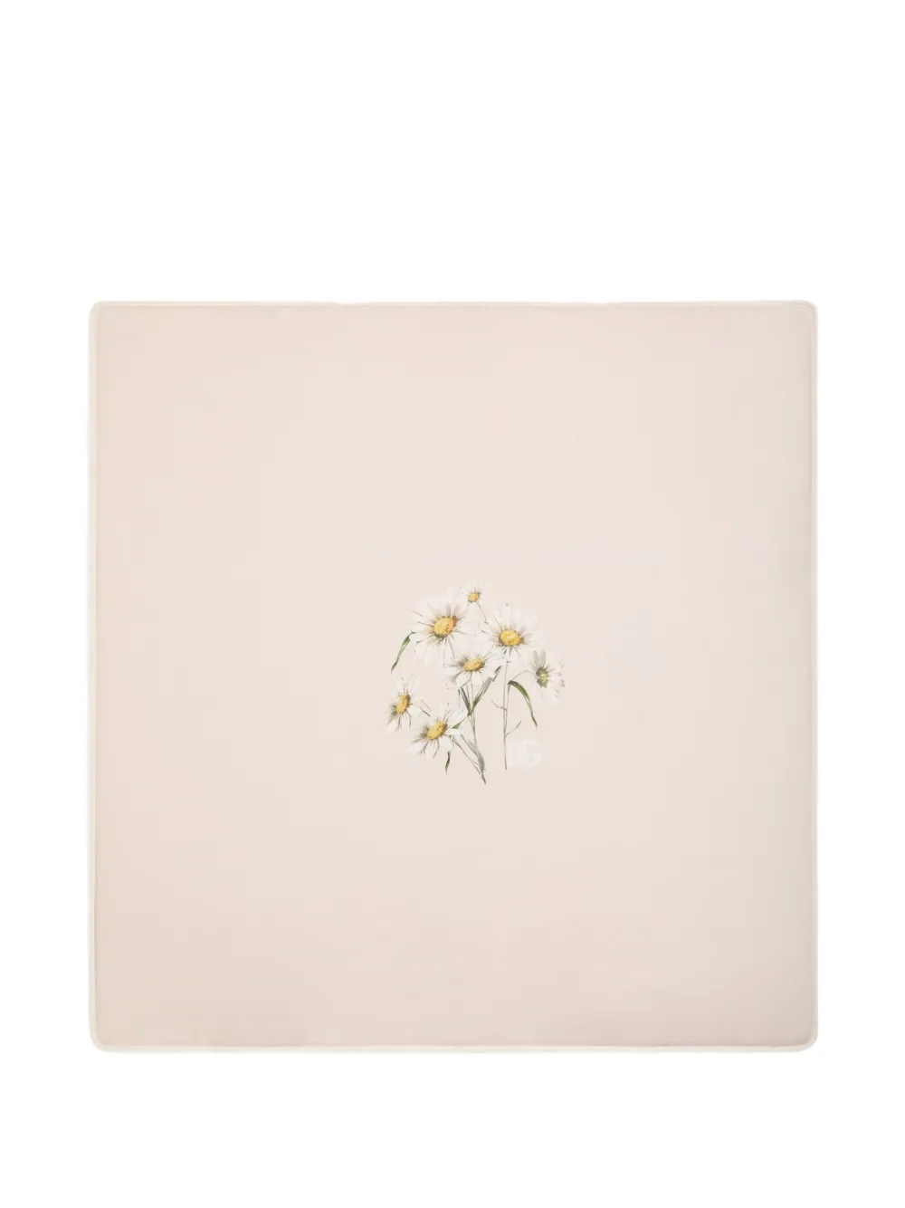 Dolce & Gabbana Kids Deken met madeliefjesprint HF5RI MARGHERITE F.ROSA