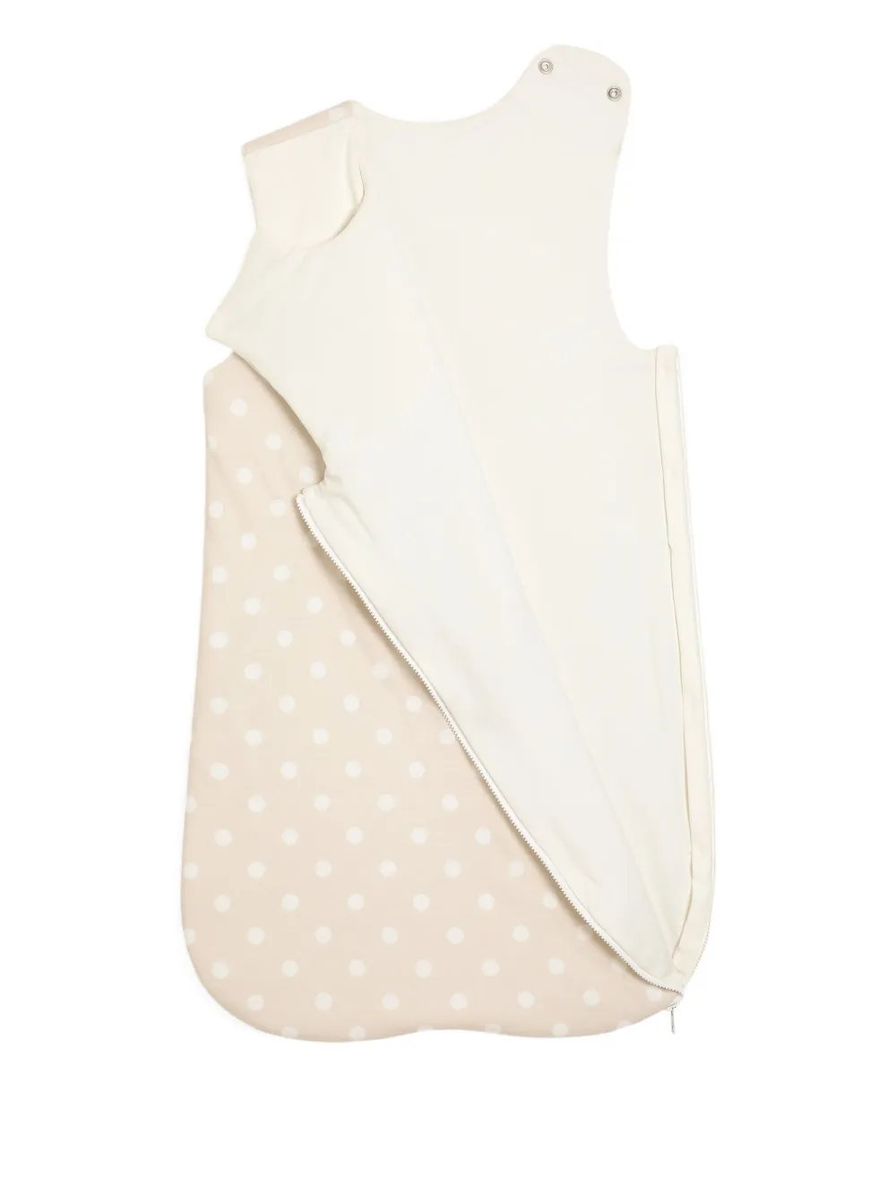 Dolce & Gabbana Kids Slaapzak met stippen Beige