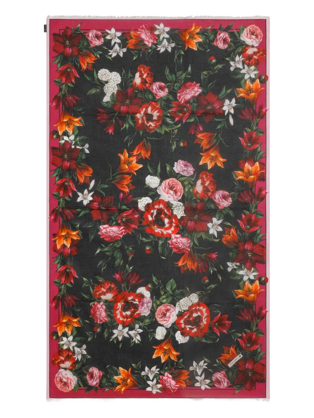Dolce & Gabbana floral-print beach towel | Red | Image 1
