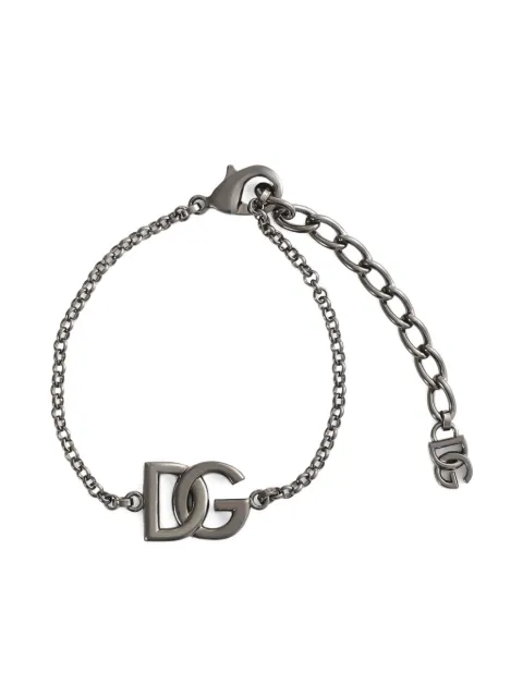 Dolce & Gabbana logo-charm bracelet